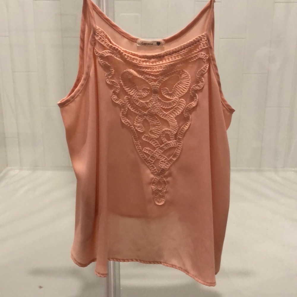 Pink tank top!